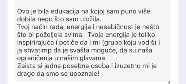 Recenzija polaznice 4