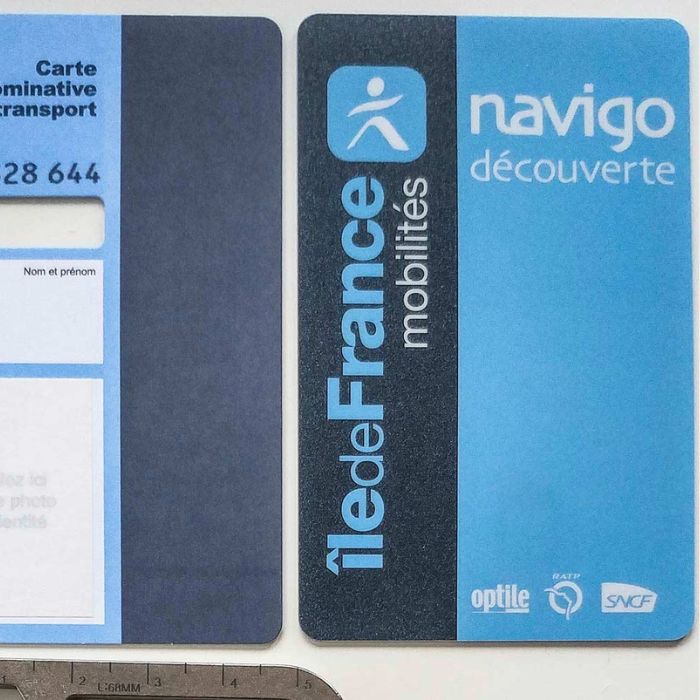 Navigo Pass kartica za javni prijevoz