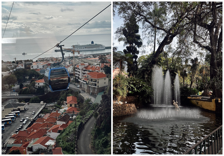 Funchal žičara i Monte park sa vodopadom