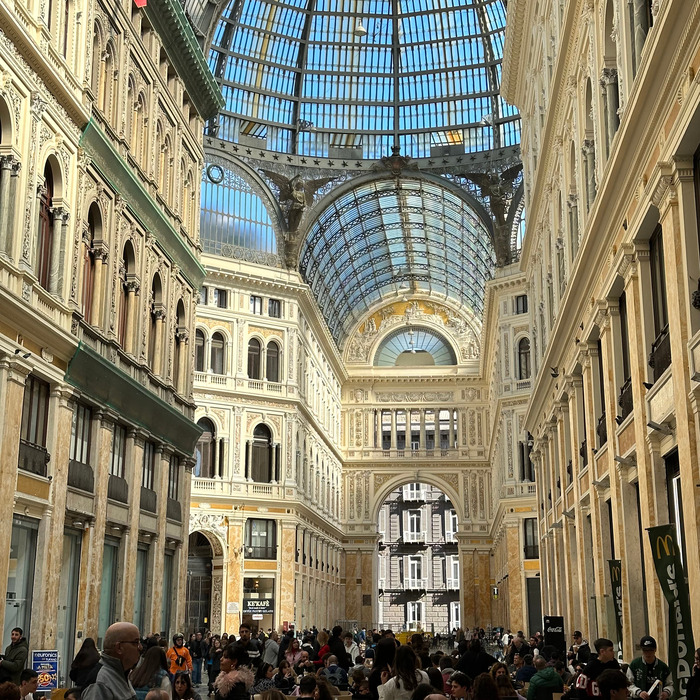 Stakleni krov Galeria Umberto I.