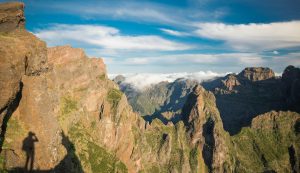 On Top of Pico Ruivo mountain.