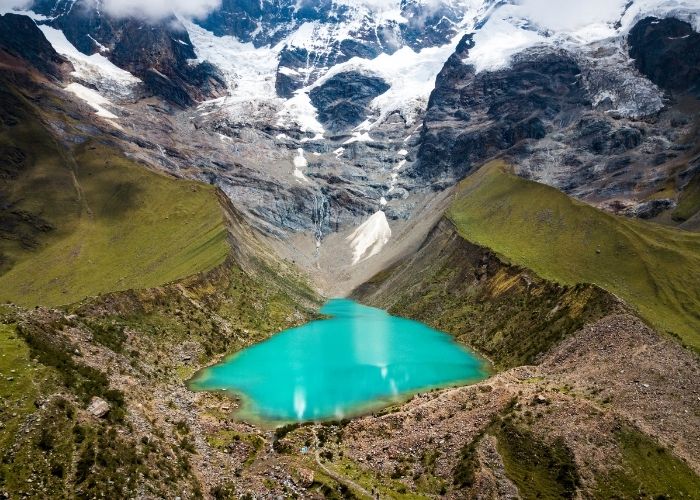 Jezero Humantay panorama