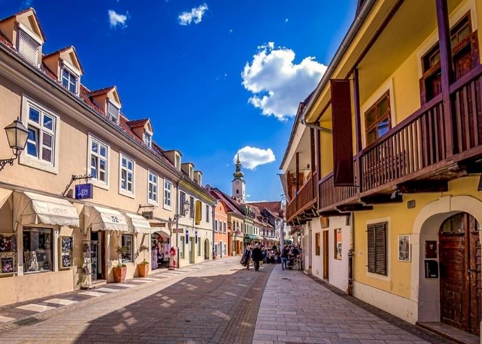 Tkalciceva street in Zagreb