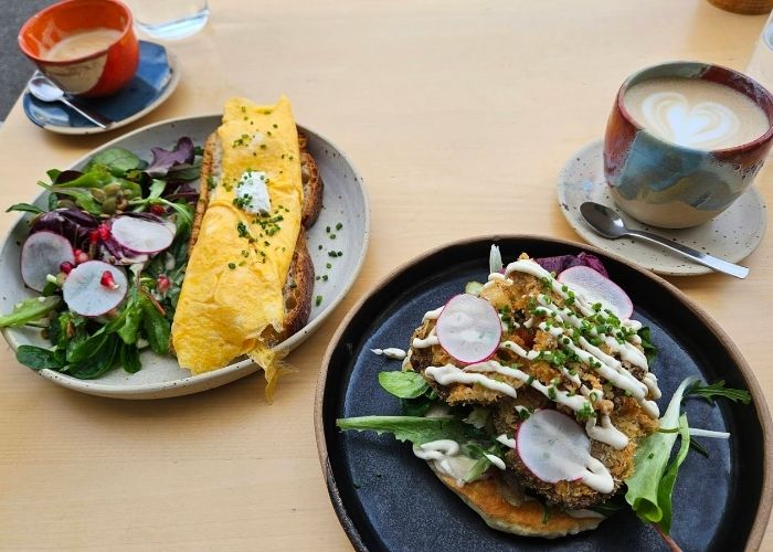 Brunch in Zagreb at Broom 44. eggs