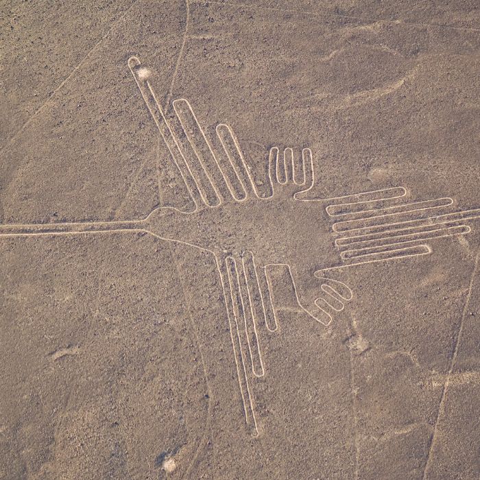 Nazca oblici i linije ucrtane u zemlji