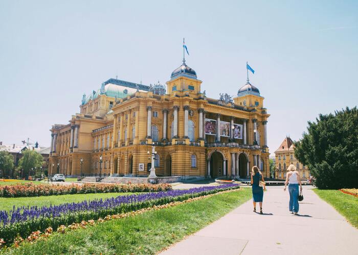 Building of Croatian National Theatre