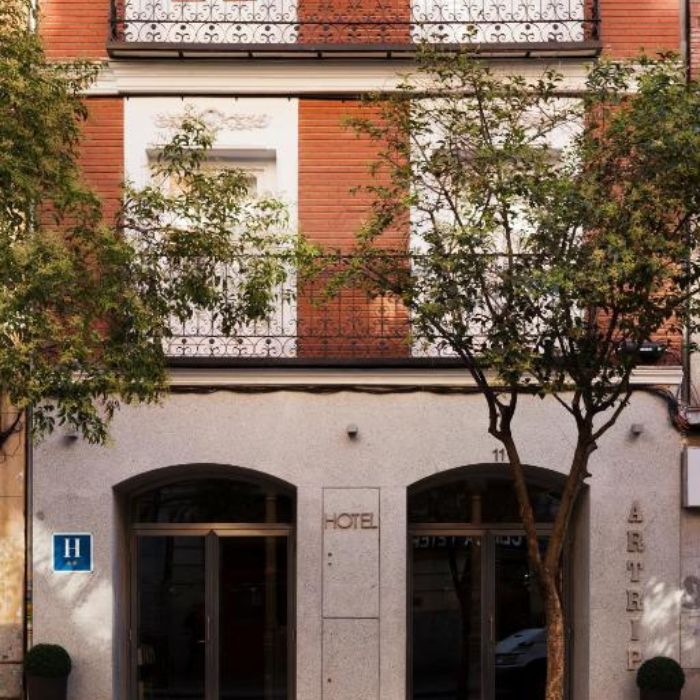 Pročelje hotel Artrip u kvartu Lavapies.