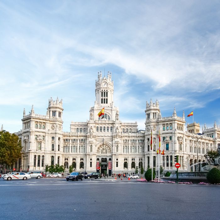 Gradska vijećnica Palacio de Cibeles.