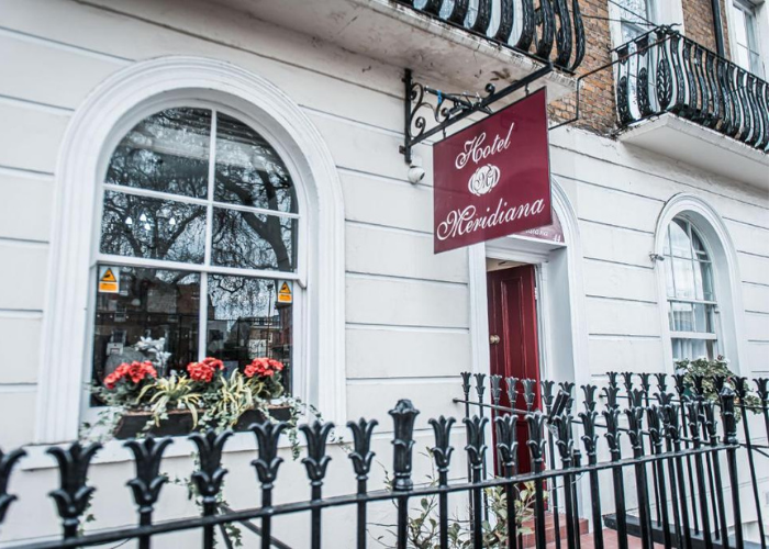 Pročelje Hotel Meridiana kod St. Pancras