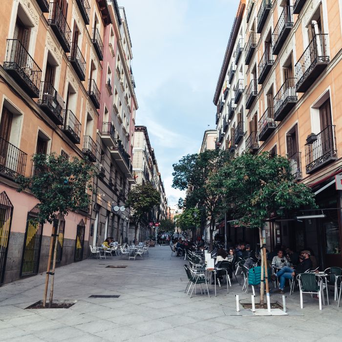 Tipična ulica u kvartu Malasana.