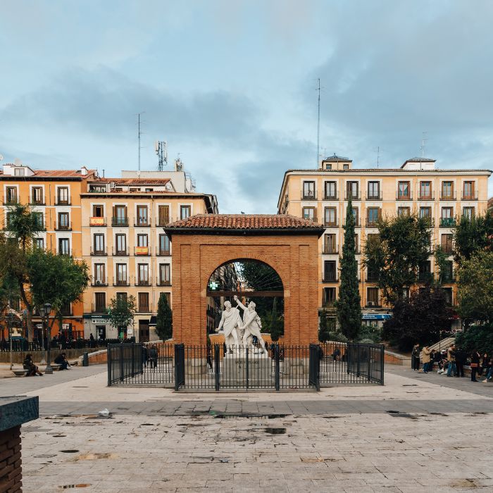 Trg u kvartu Malasana u Madridu