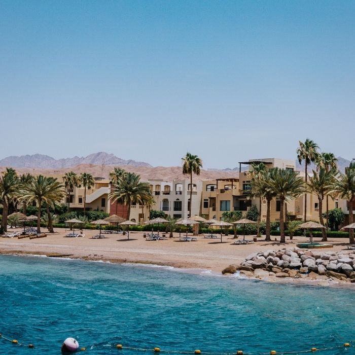 Hotel na obali Mrtvog mora u Jordanu