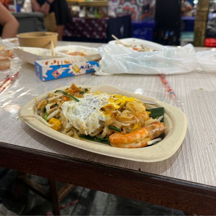 Pad Thai s kozicama