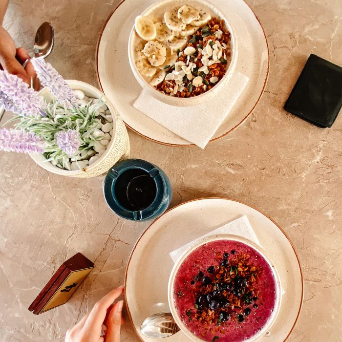 Smotthie bowl na Landa plaži