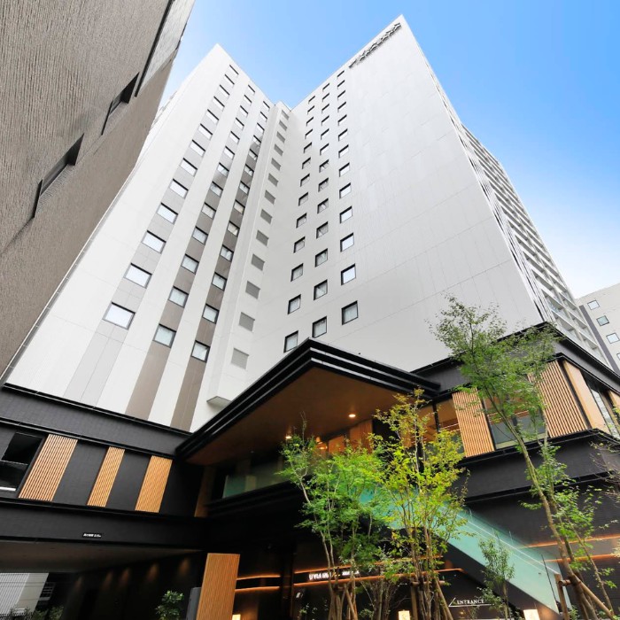 Zgrada Via Inn Prime hotela u Tokyu izvana